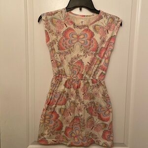 Gap kids, xl (12), multicolored dress with pockets.